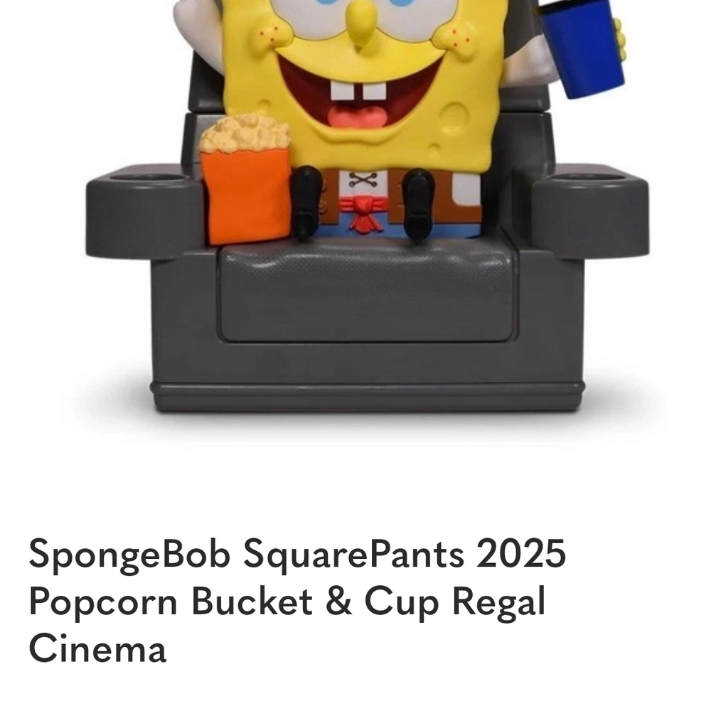 SpongeBob SquarePants Popcorn Bucket & Cup